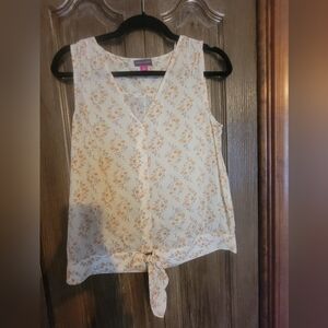 Vince Camuto Tie Front Tank